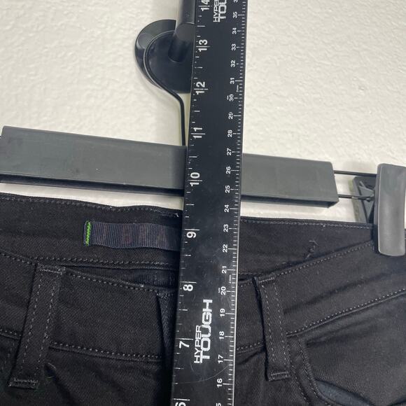 J. Brand Womens Jeans Size 25 Black Skinny Leg Denim Dark Wash Causal Wear - Picture 7 of 14